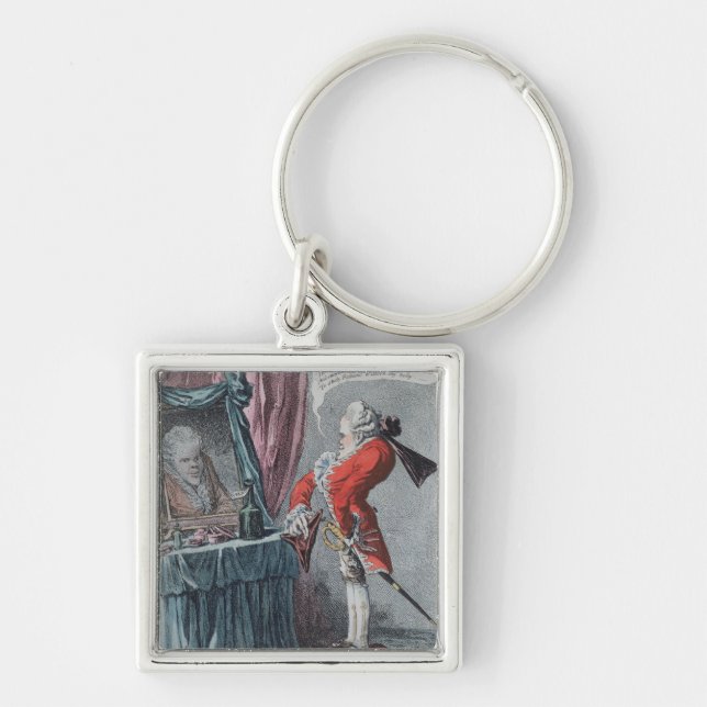 Porte-clés Altitude noble, pub. par Hannah Humphrey, 1802 (Devant)