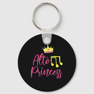 Porte-clés Alto Princess Musicien chanteur chante chorale cad