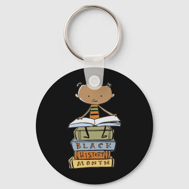 Porte-clés Am Black History African American Black Pride Boys (Recto)