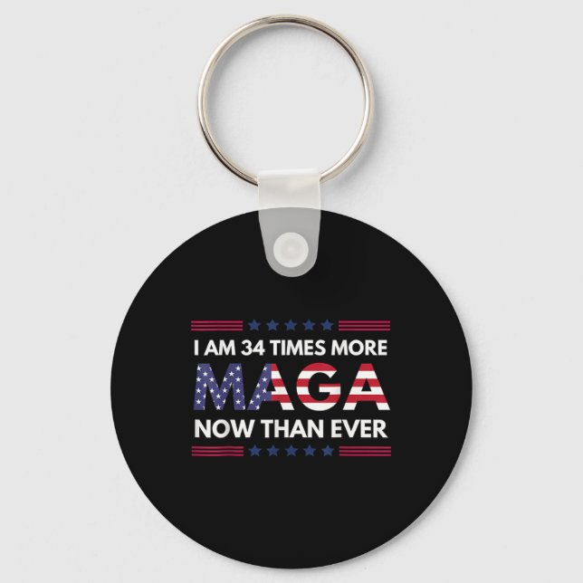 Porte-clés Am &# ; Times Plus De Maga Maintenant Que Jamais L (Recto)