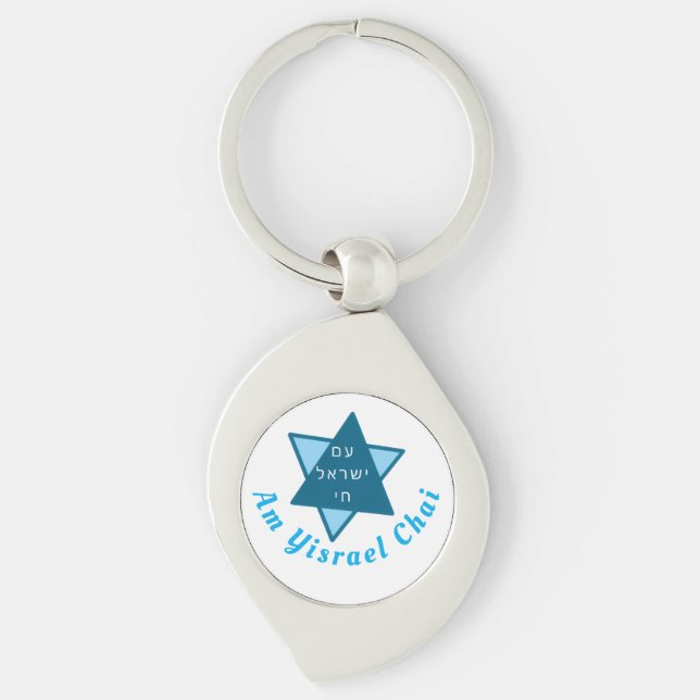Porte-clés Am Yisrael Chai (Devant)