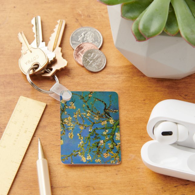 Porte-clés Amandier en fleurs par Vincent van Gogh (Bureau)