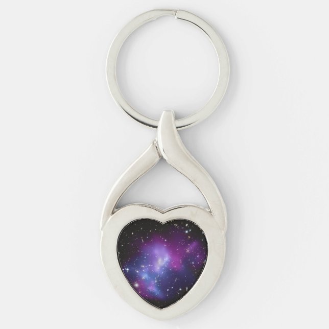 Porte-clés Amas de galaxies pourpre (Devant)