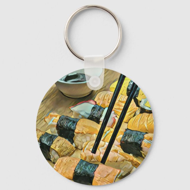 Porte-clés Amateur d'art japonais (Recto)