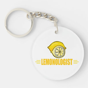 Porte-clés Amateur de citron drôle