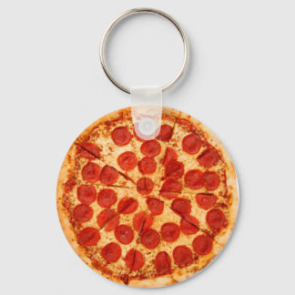 Porte-clés amateur de pizza classique