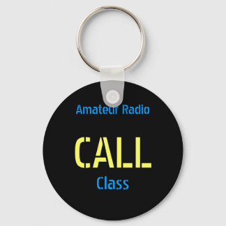 Porte-clés Amateur Radio Callsign Keychain