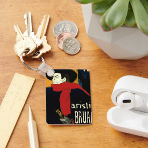 Porte-clés Ambassadeurs Art Nouveau vintage, Toulouse Lautrec