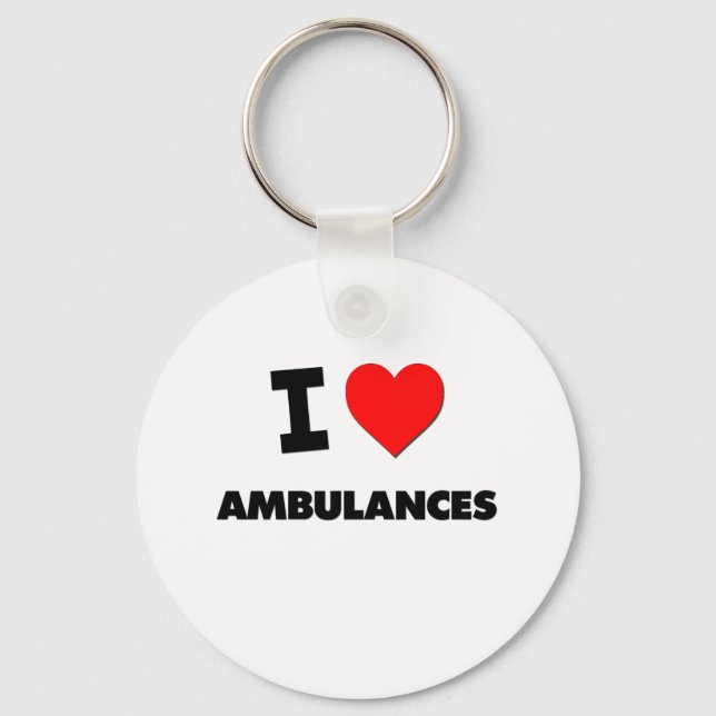 Porte-clés Ambulances cardiaques (Recto)
