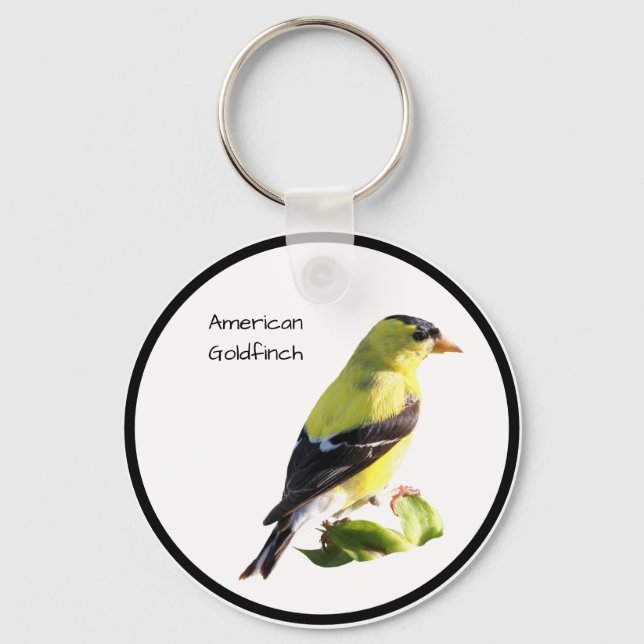 Porte-clés Américain Goldfinch (Recto)