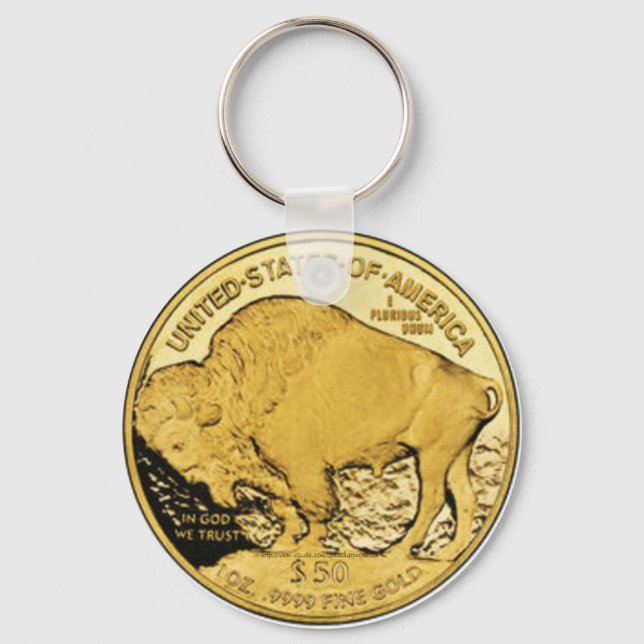 Porte-clés "American Buffalo 2006 Proof-US Treasury Coin" (Recto)