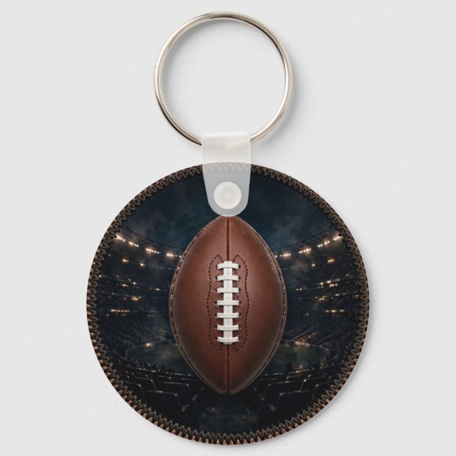 Porte-clés American Football Laces Keychain (Recto)