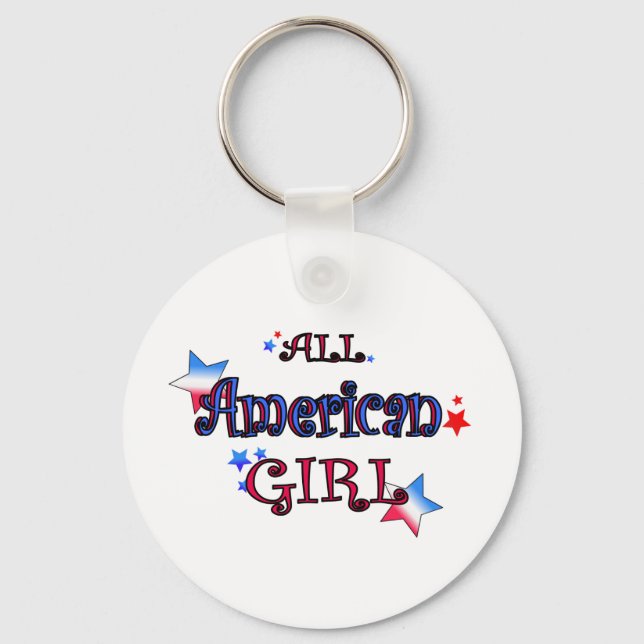 Porte-clés American Girl (Recto)
