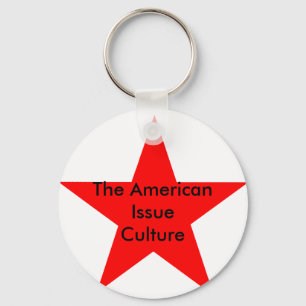 Porte-clés American Issue Culture Star Red