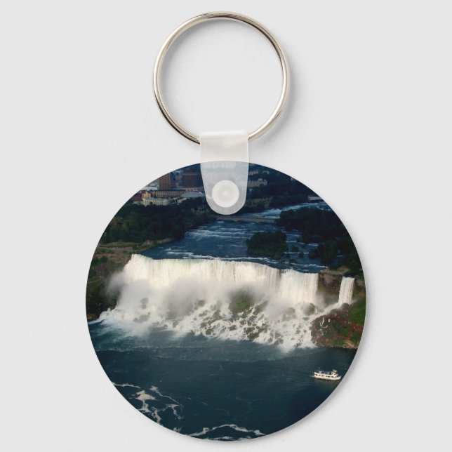 Porte-clés American Niagara Falls : Vue aérienne de Skylon (Recto)