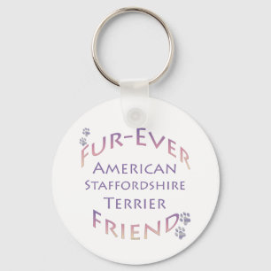 Porte-clés American Staffordshire Terrier Furever
