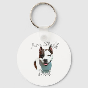 Porte-clés American Staffordshire Terrier Papa 2