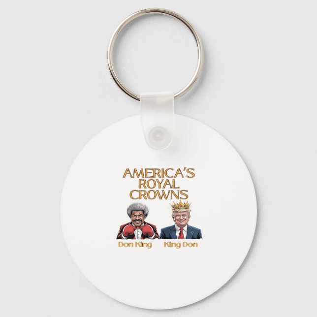 Porte-clés America's Crowns And Don Graphic (Recto)
