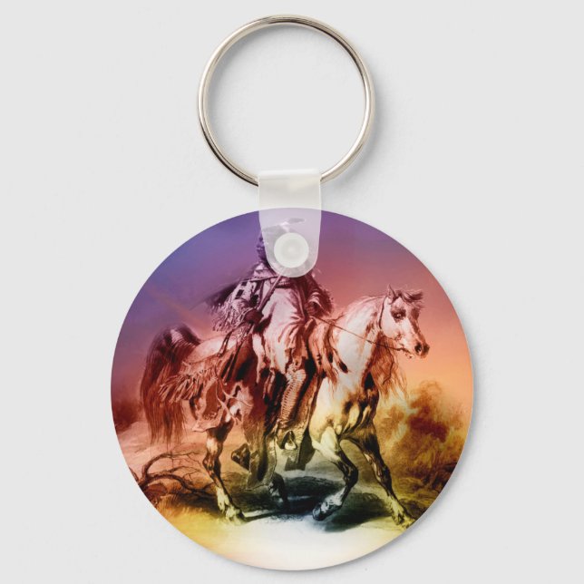 Porte-clés Amérindien (Recto)