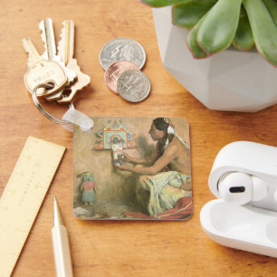 Porte-clés Amérindiens vintage, Hopi Katchina par Couse