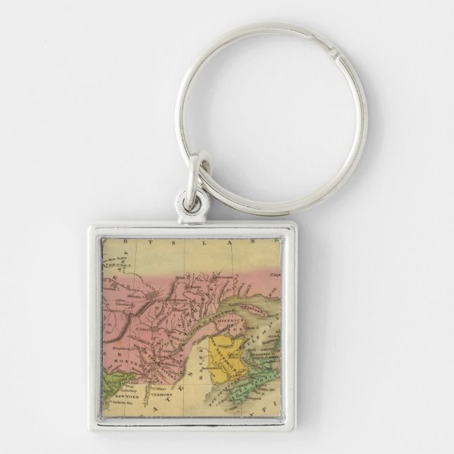 Porte-clés Amérique britannique (Devant)