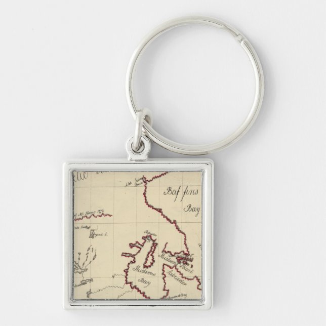 Porte-clés Amérique du Nord 17 (Devant)