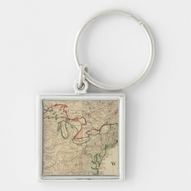 Porte-clés Amérique du Nord nord (Devant)