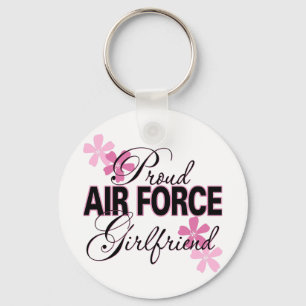 Porte-clés Amie fière de l'Armée de l'Air
