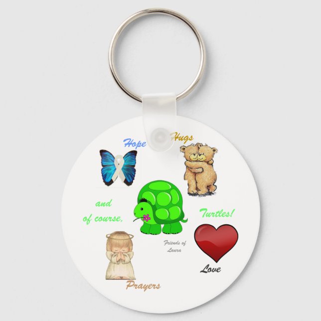 Porte-clés Amis de Laura Porte - clé 2 (Recto)