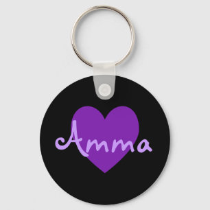 Porte-clés Amma en violet