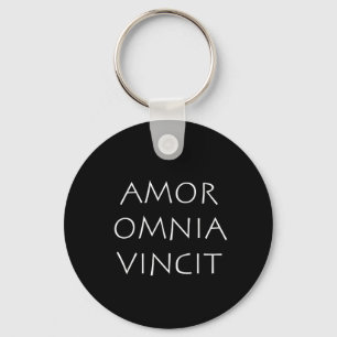 Porte-clés Amor Omnia Vincit