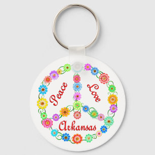 Porte-clés Amour Arkansas de paix