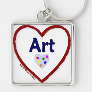 Porte-clés Amour : Art - Porte - clé