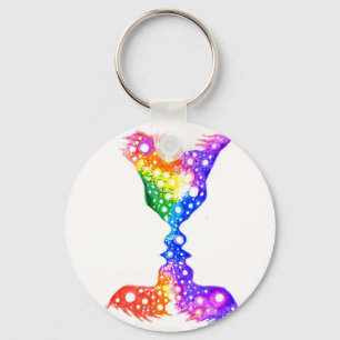Porte-clés Amour coloré