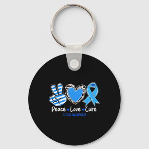 Porte-clés Amour Cure Ataxia Sensibilisation Cadeaux 1
