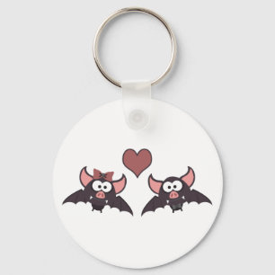Porte-clés Amour de chauve-souris