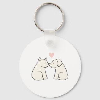 Porte-clés Amour de Chien