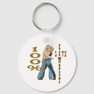 Porte-clés Amour de cowboy