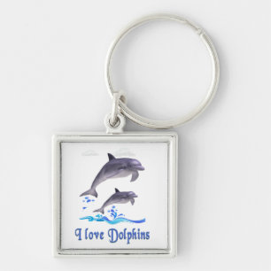 Porte-clés Amour de dauphin