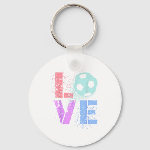 Porte-clés Amour de foot mignon de la Saint-Valentin Maman Cr