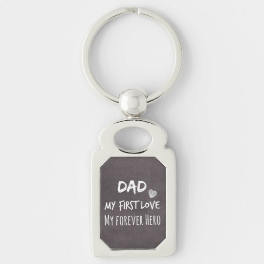 Porte Cles Amour De Papa Et De Fille Et Citation De Heros Zazzle Fr