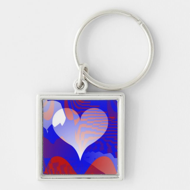 Porte-clés Amour et soins_ (Devant)