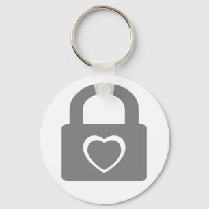 Porte-clés amour fermé.