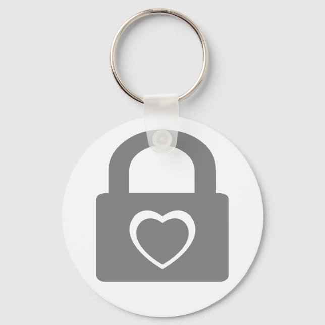 Porte-clés amour fermé. (Recto)