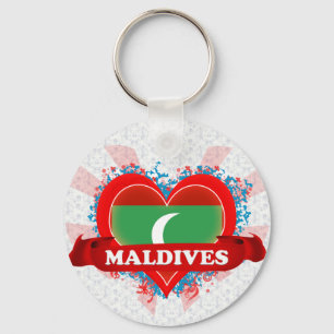 Porte-clés Amour Maldives du cru I