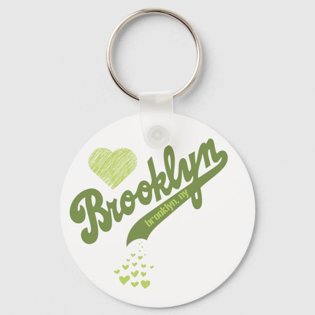 Porte-clés Amour Pour Brooklyn 2 Porte - clé (Recto)