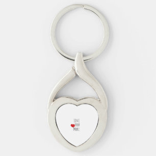 Porte-clés Amour Vous Plus Raffiné Style Esthétique 
