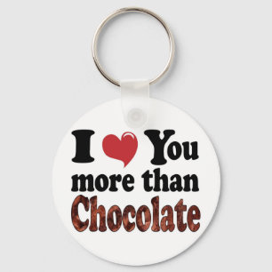 Porte-clés Amoureux de Chocolat