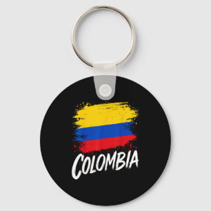 Porte-clés Amoureux de Colombie Drapeau Colombien 