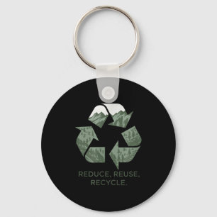 Porte-clés Amoureux de la nature Jour de la Terre Réduire Réu
